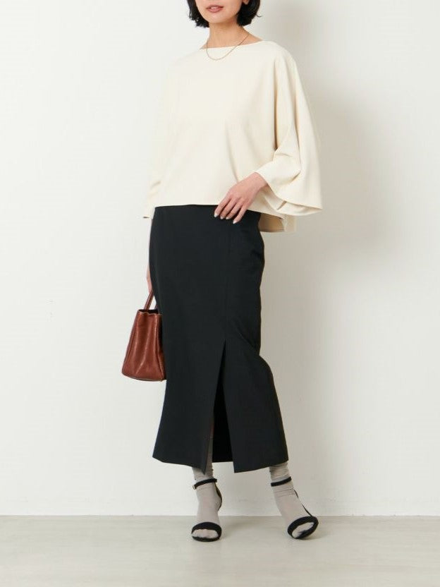 MICA&DEAL ルーズツイルジャージプルオーバー