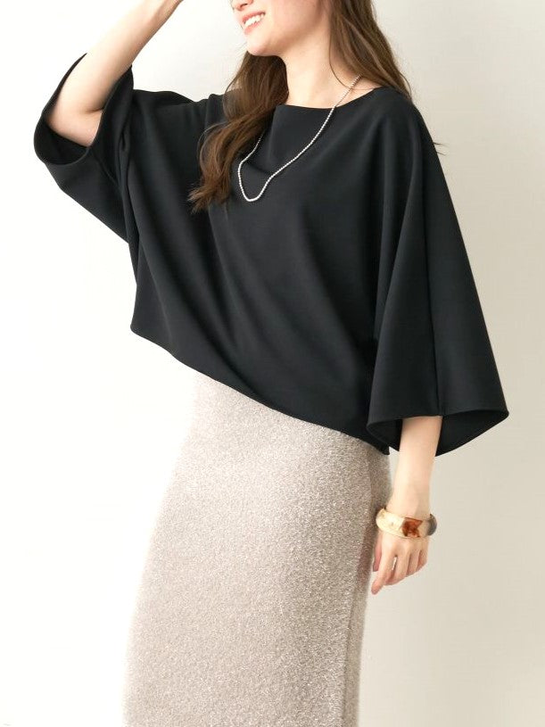 MICA&DEAL ルーズツイルジャージプルオーバー