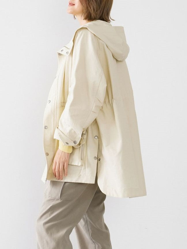 MICA&DEAL フーディオーバーブルゾン