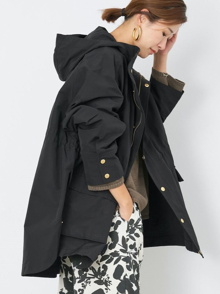 MICA&DEAL フーディオーバーブルゾン