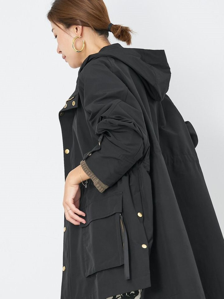 MICA&DEAL フーディオーバーブルゾン