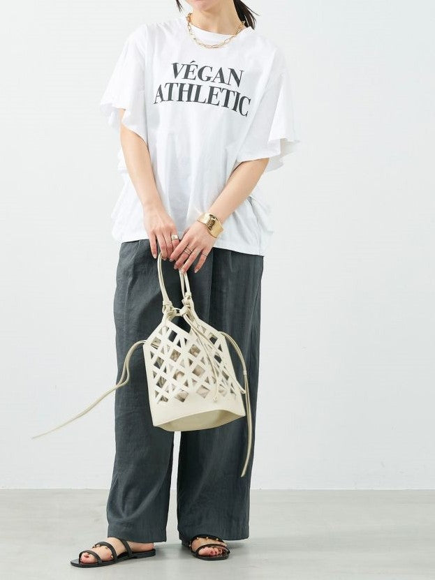 MICA&DEAL ラッフルスリーブTシャツ