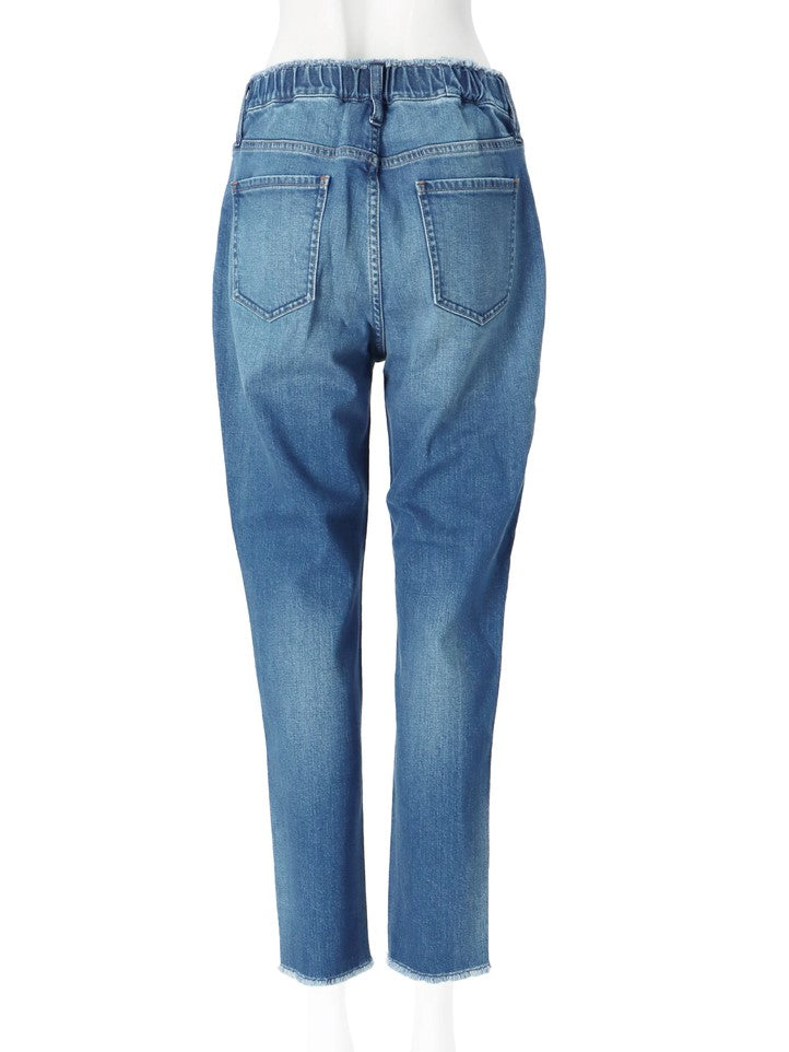 Healty DENIM H.Salt Easy イージーテーパードフリンジデニム