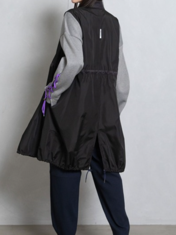 MARECHAL TERRE ベストレイヤードモッズトレンチコート