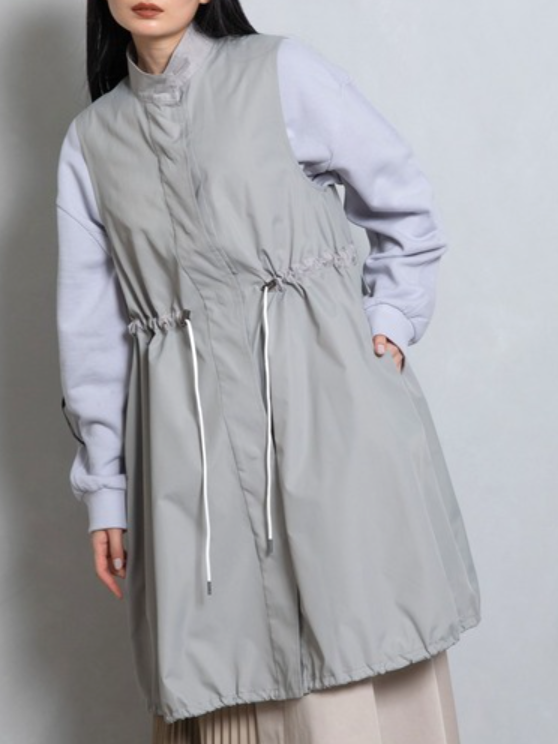 MARECHAL TERRE ベストレイヤードモッズトレンチコート