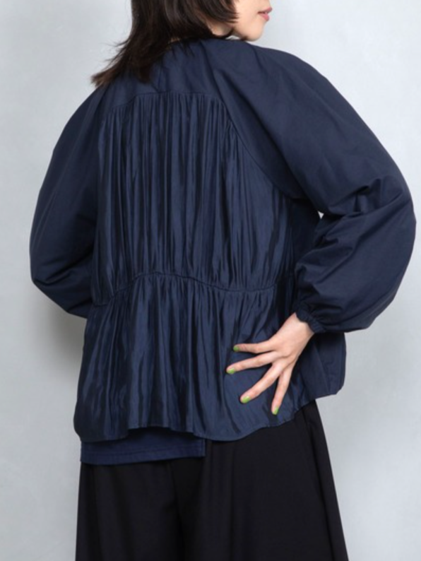 MARECHAL TERRE ふわ袖タックブルゾン