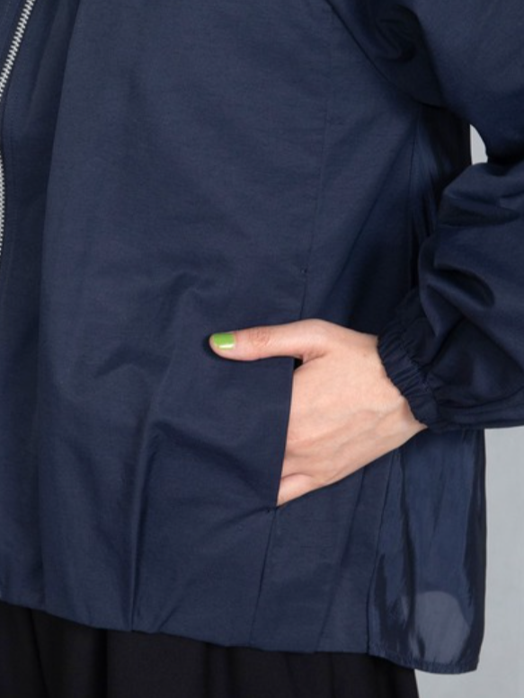 MARECHAL TERRE ふわ袖タックブルゾン