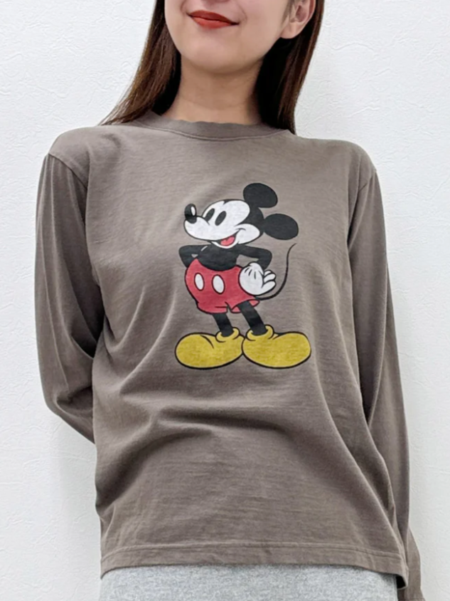 Mylanka 別注ミッキーロングスリーブTシャツ