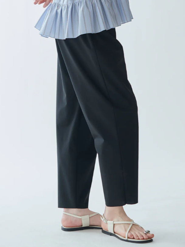 C⁺ ハイテンションストレッチセンシティブジャージタックテーパードパンツ