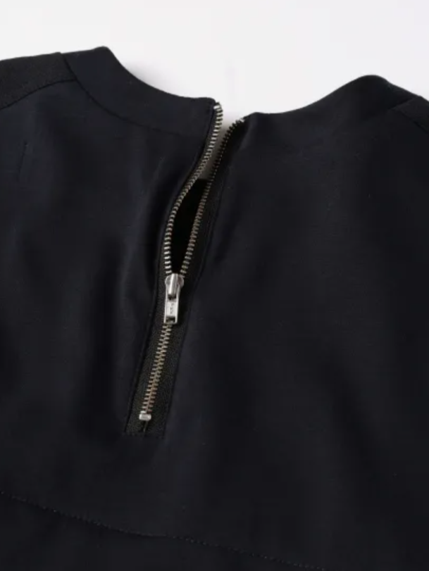 mintdesigns カットソー×フロストフラワー切替ワンピース