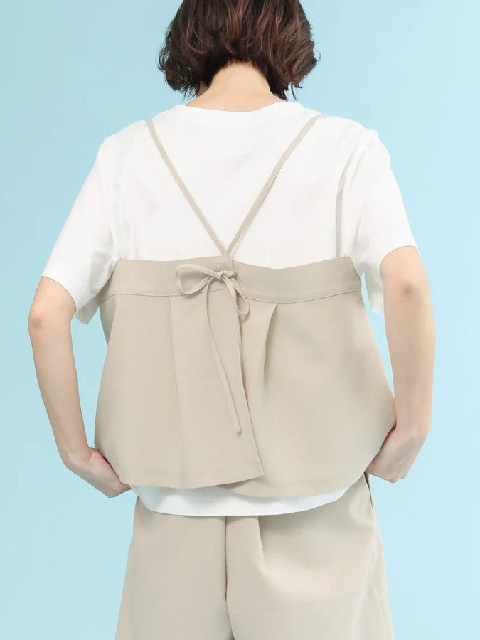 trois ドライクロス ビスチェTシャツ