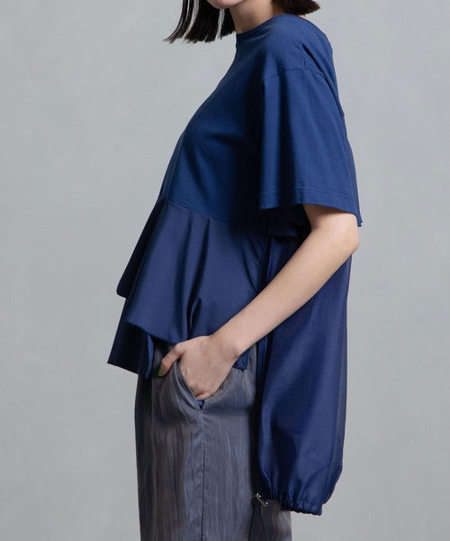 MARECHAL TERRE フリルジョイントTシャツ
