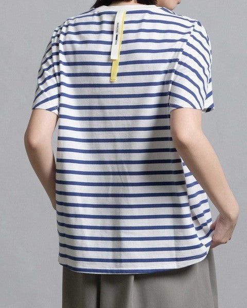 MARECHAL TERRE コットンクルーネックTシャツ