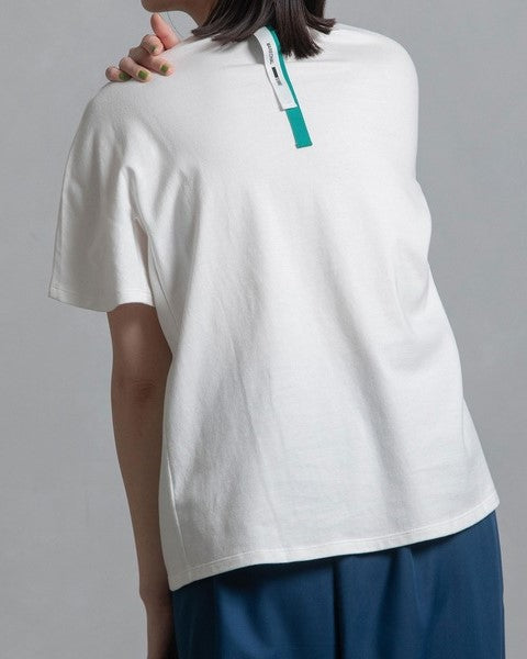 MARECHAL TERRE コットンクルーネックTシャツ