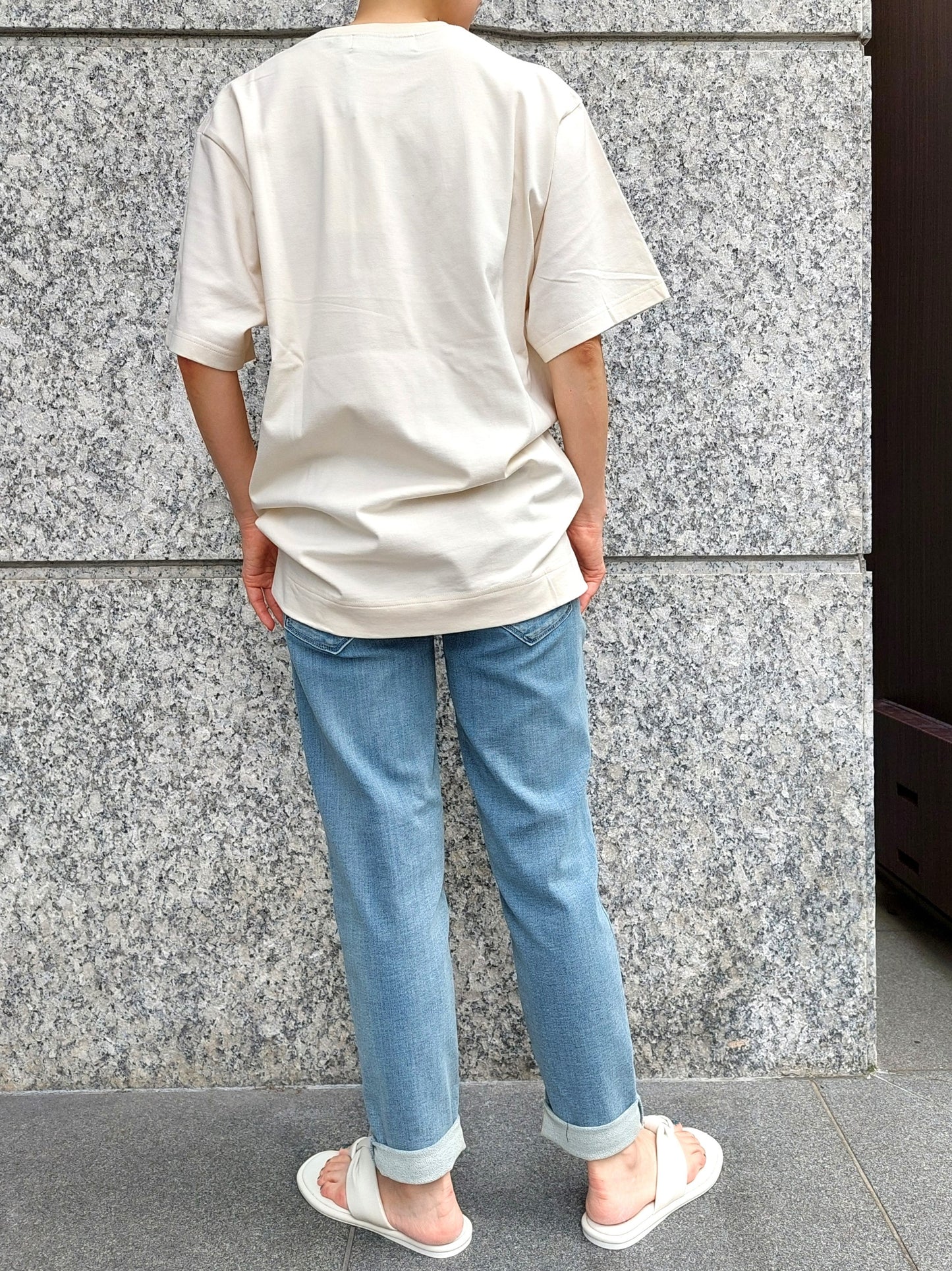 THOMAS MAGPIE SOMEWHERE ロゴTシャツ