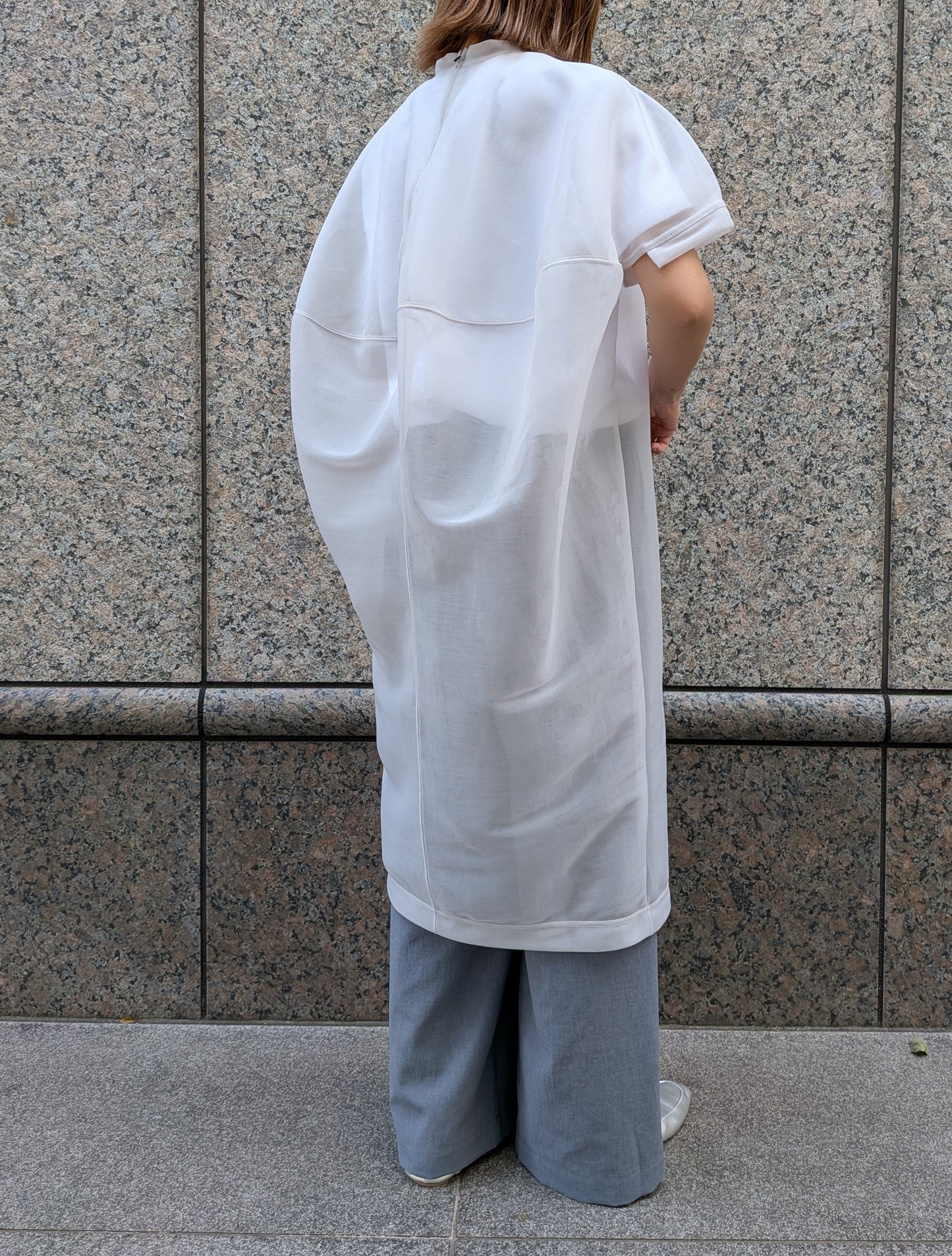 【Special SALE】divka バックコクーンシアーダンボールワンピース
