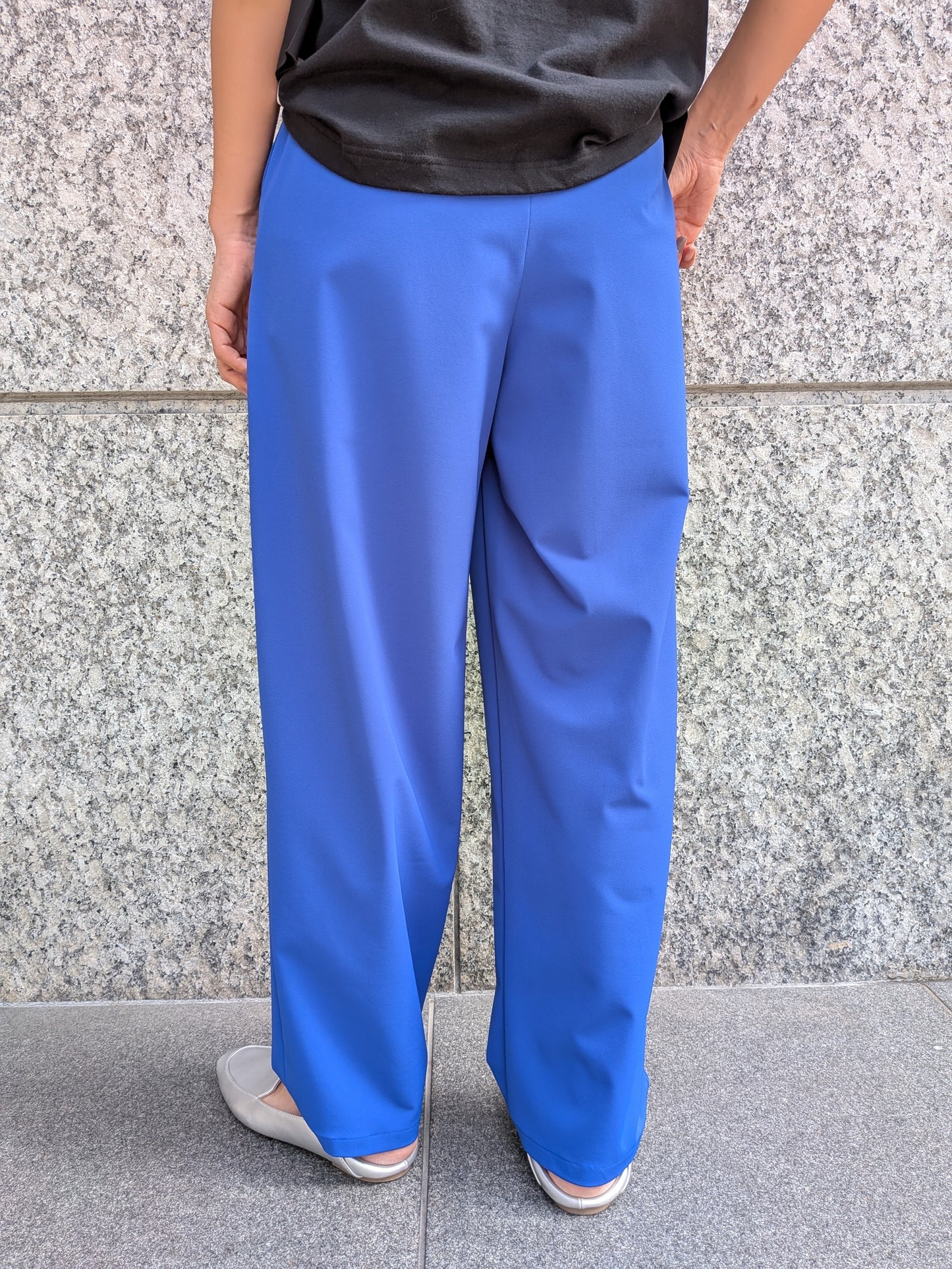 【Special SALE!!】 PASSIONE ポリハイストレッチイージーパンツ