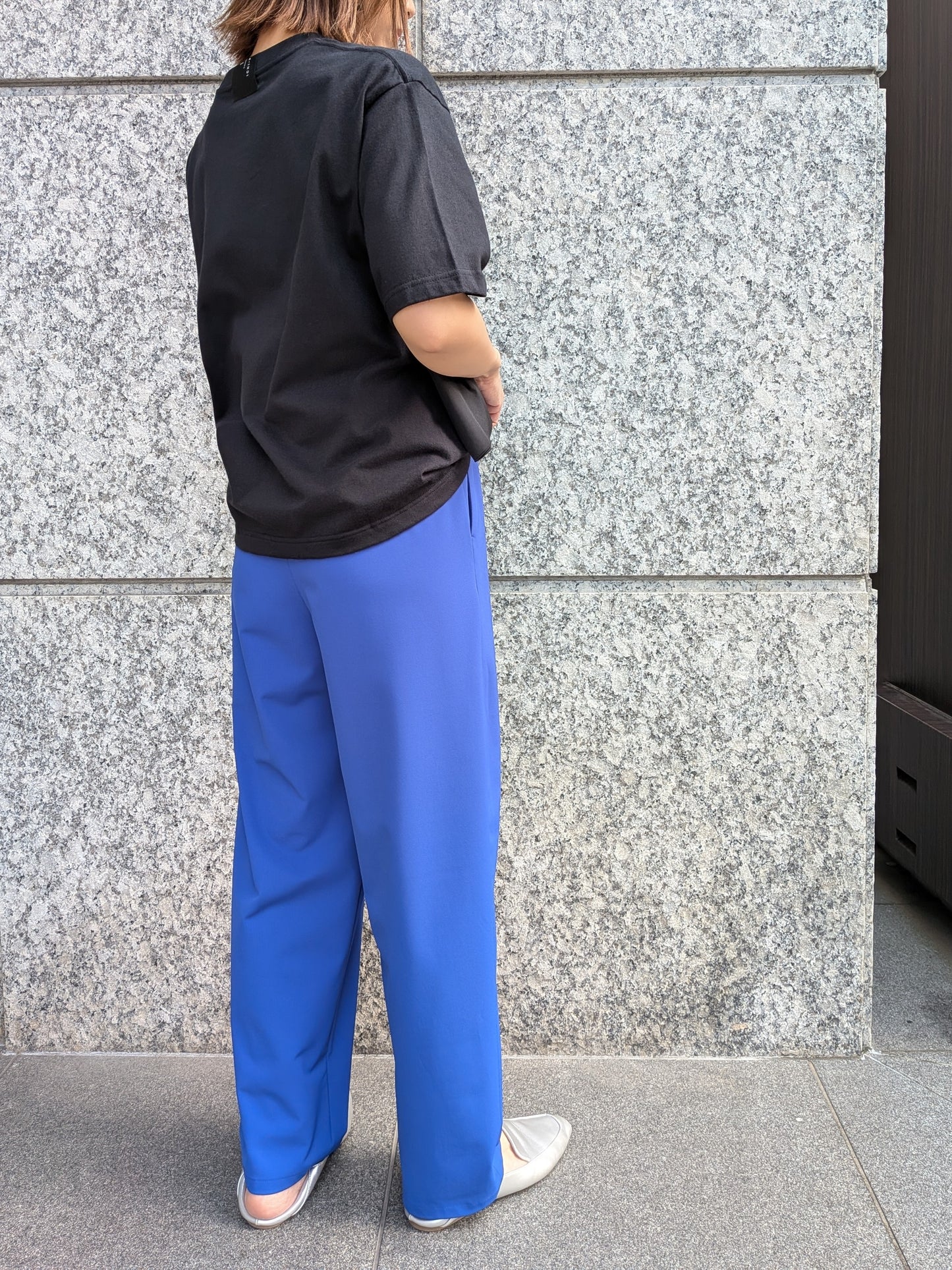 【Special SALE!!】 PASSIONE ポリハイストレッチイージーパンツ