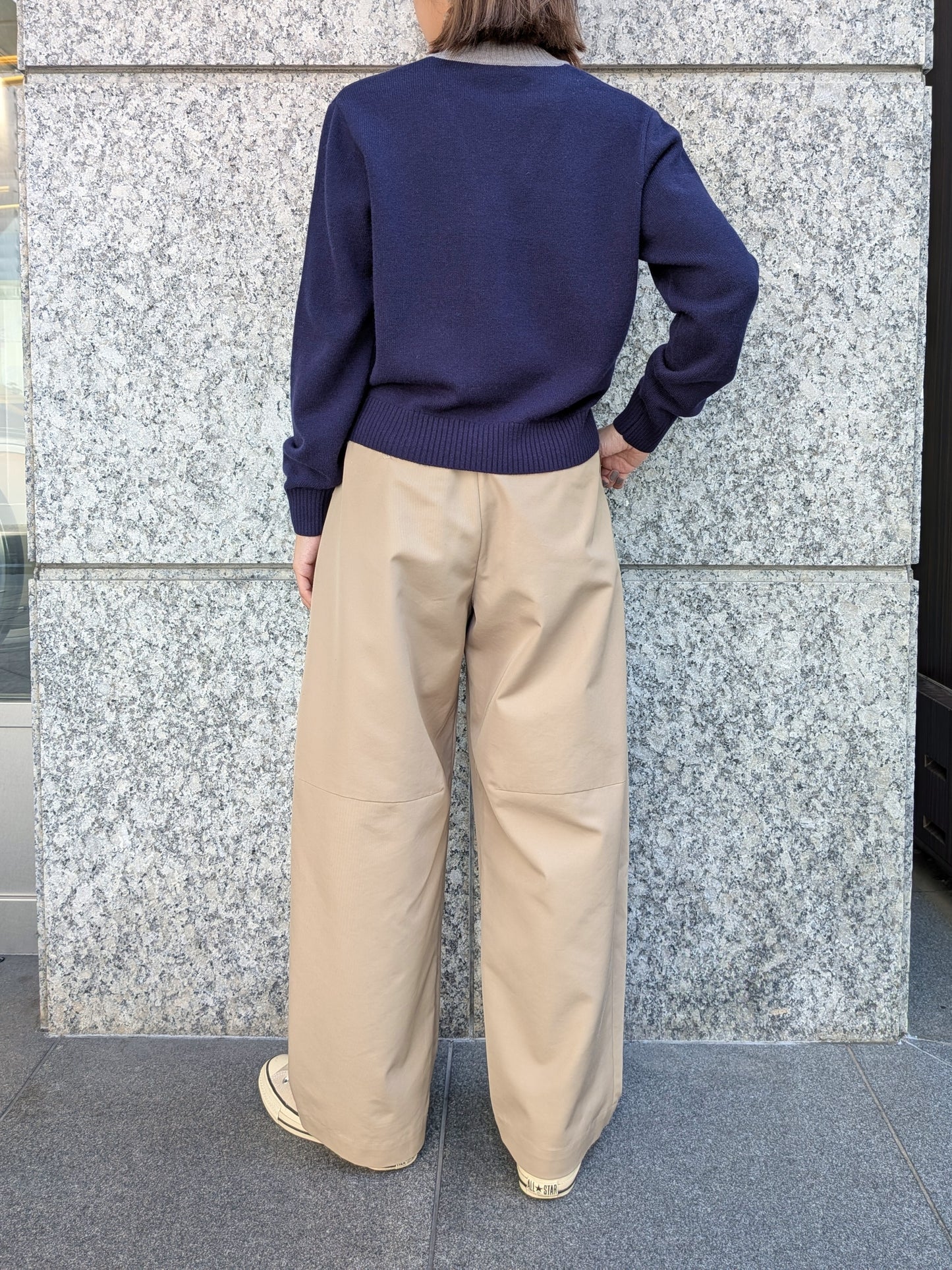 MICA&DEAL カーブタックワイドパンツ