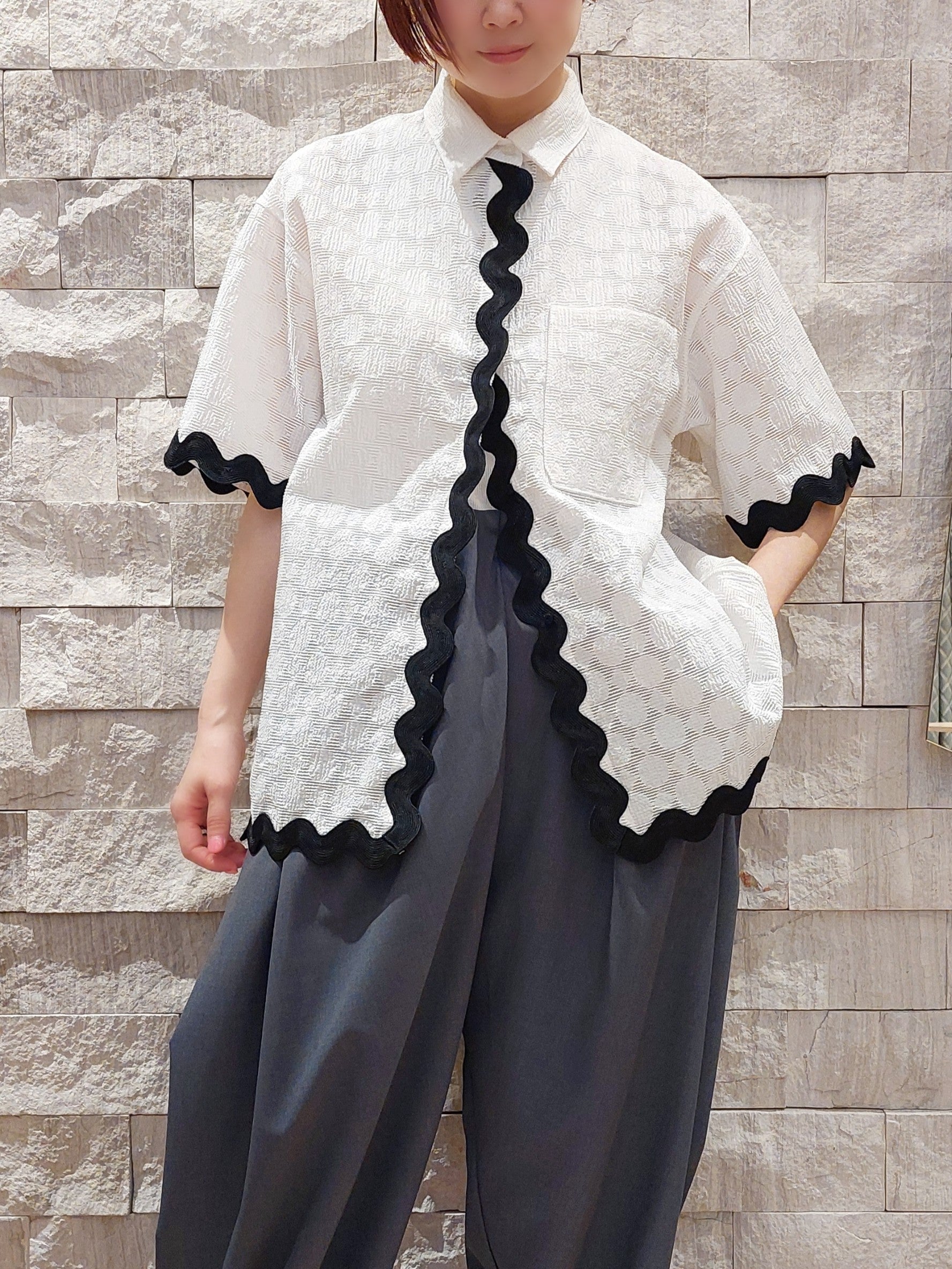THOMAS MAGPIE シアードットジャガードブラウス – TORAYA ONLINE STORE