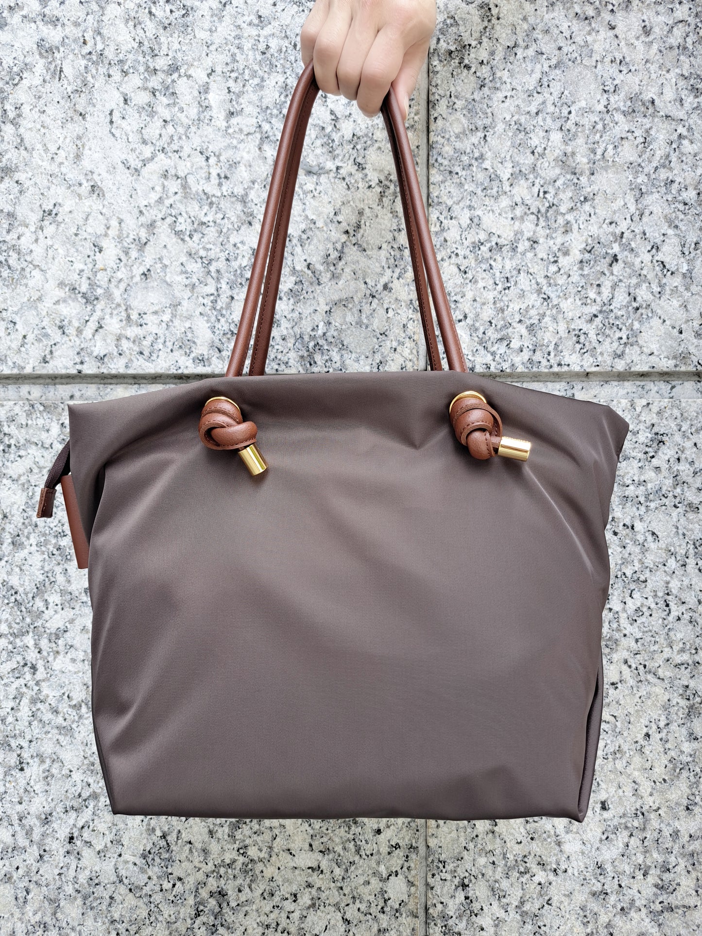 【SALE】VIOLADORO ノットハンドルトートバッグM