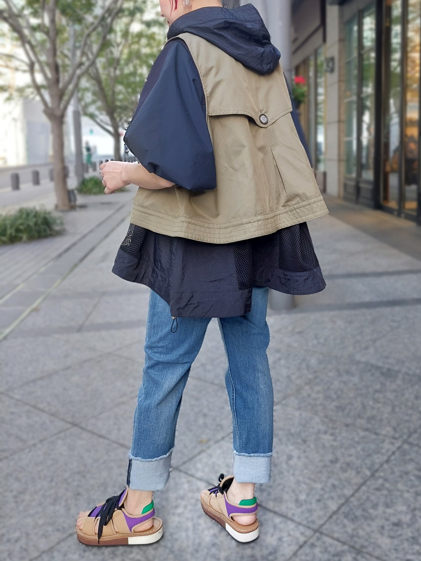 Healty DENIM H.Salt Easy イージーテーパードフリンジデニム