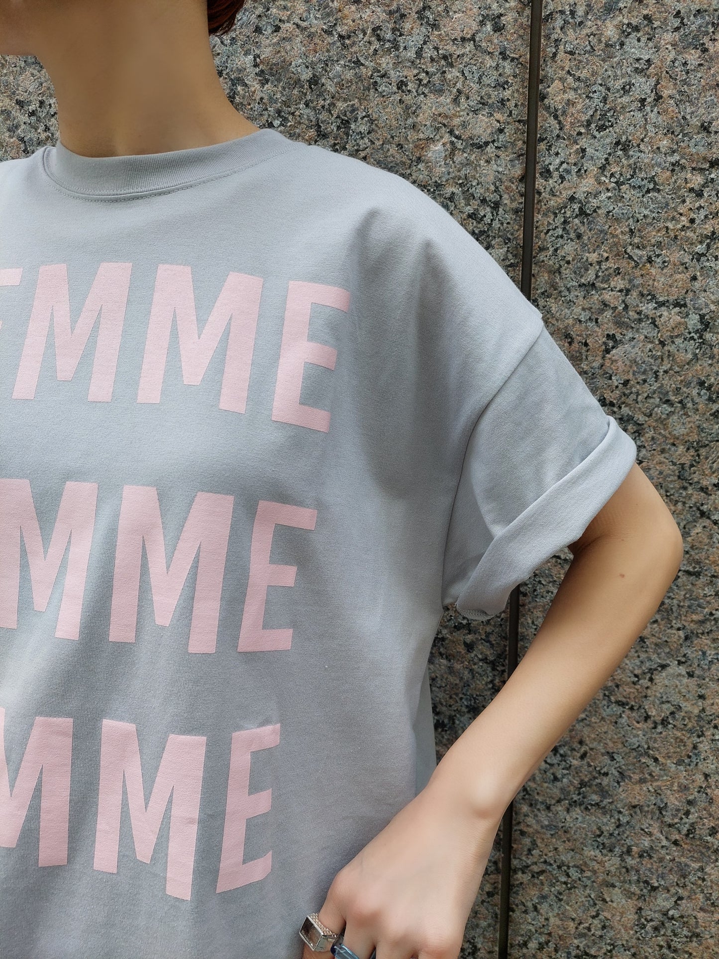 THOMAS MAGPIE コットンロゴBIG Tシャツ