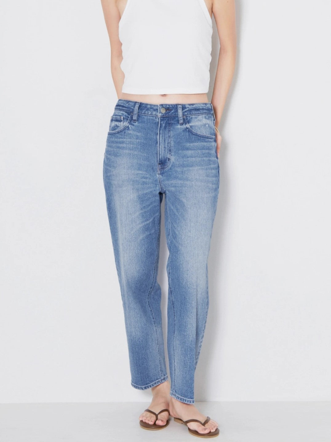 Healthy DENIM Carrot アンクルカーブデニム