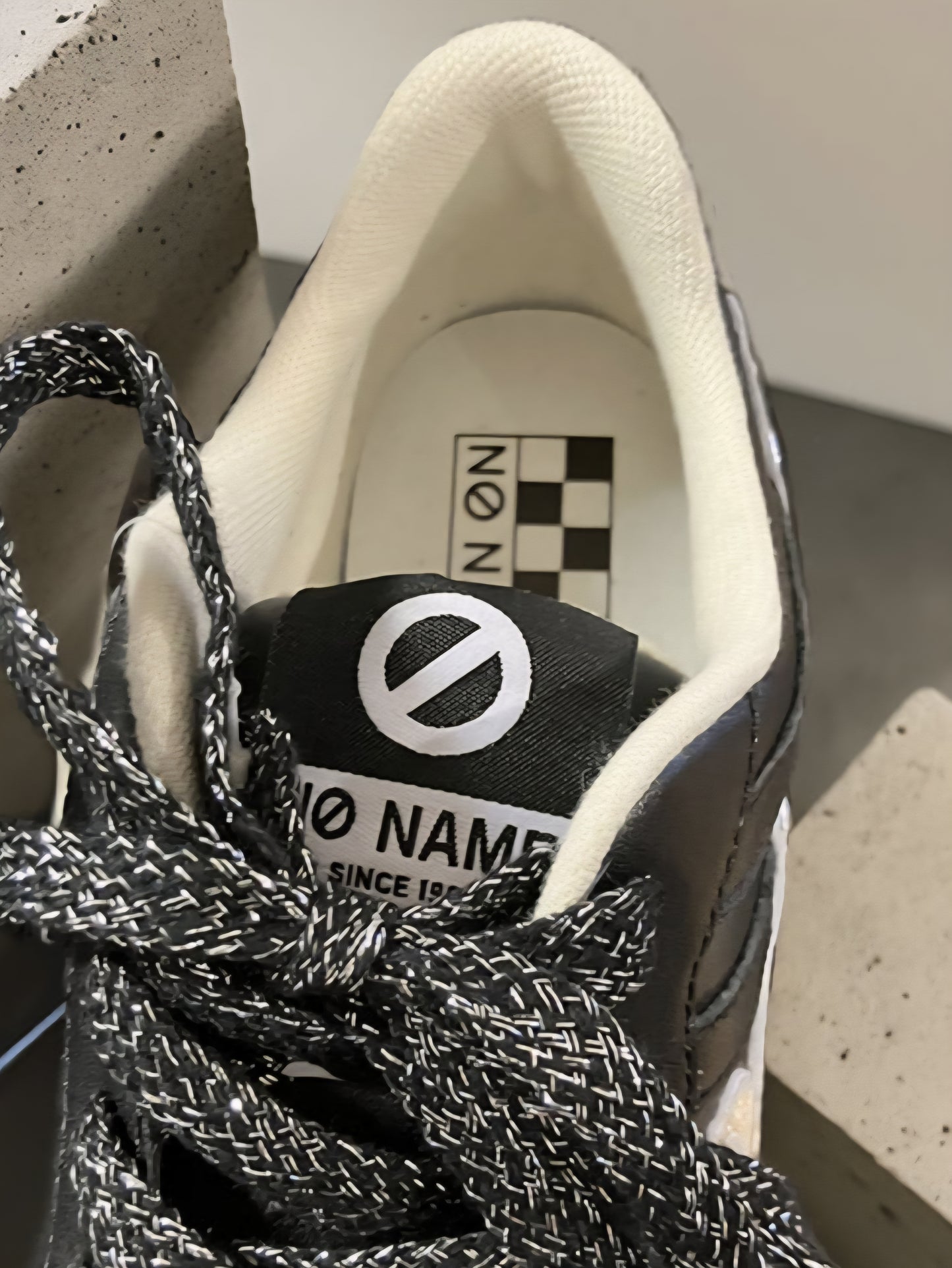 NO NAME EVO RUN Wレザースニーカー