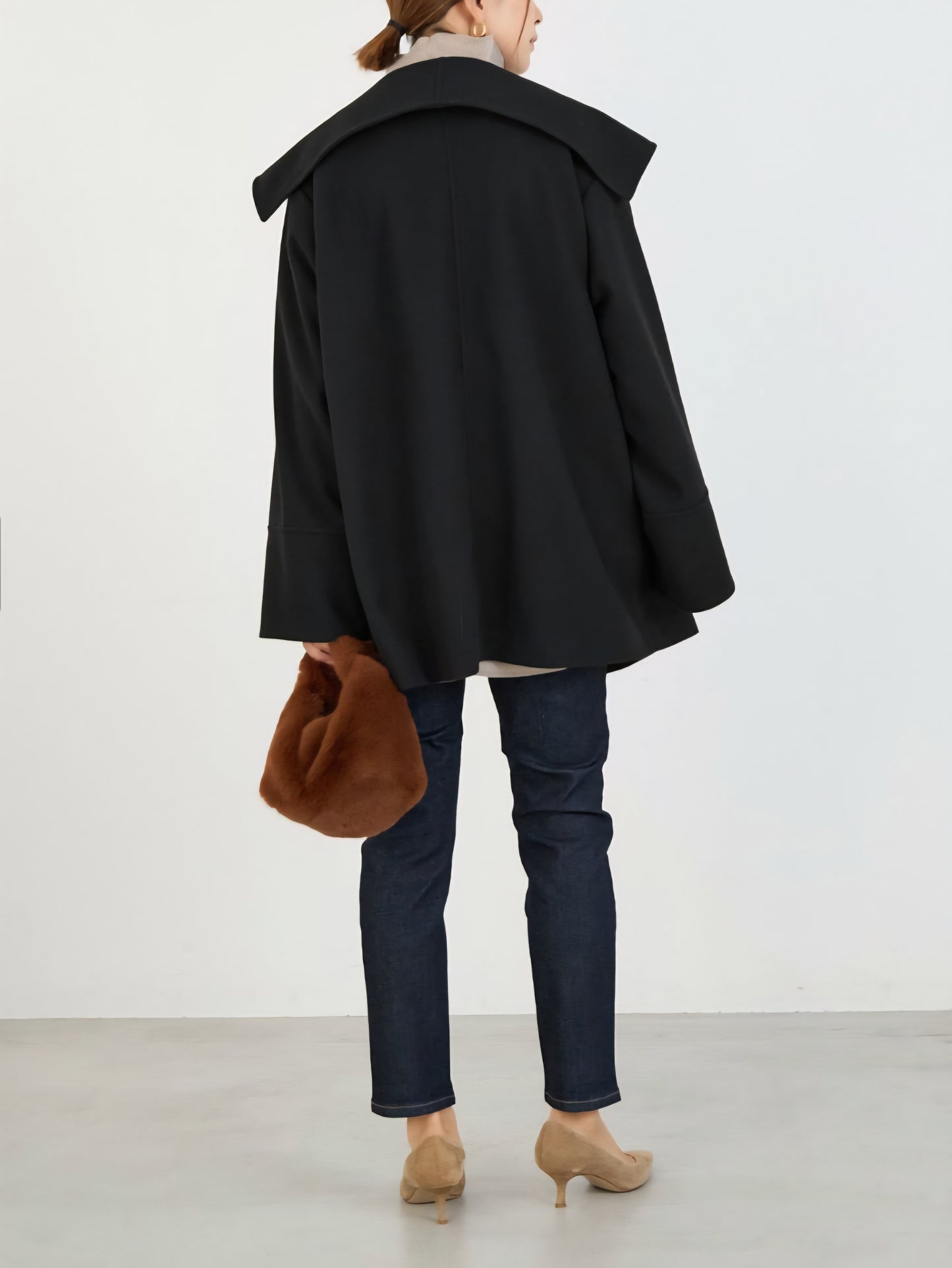 MICA&DEAL ショールカラーコート