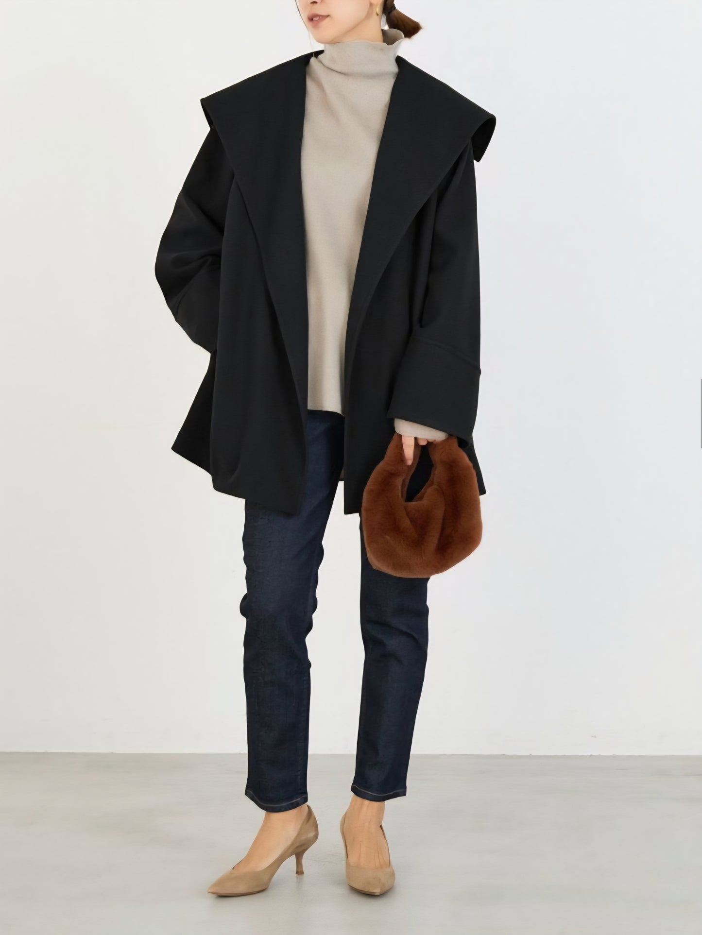 MICA&DEAL ショールカラーコート
