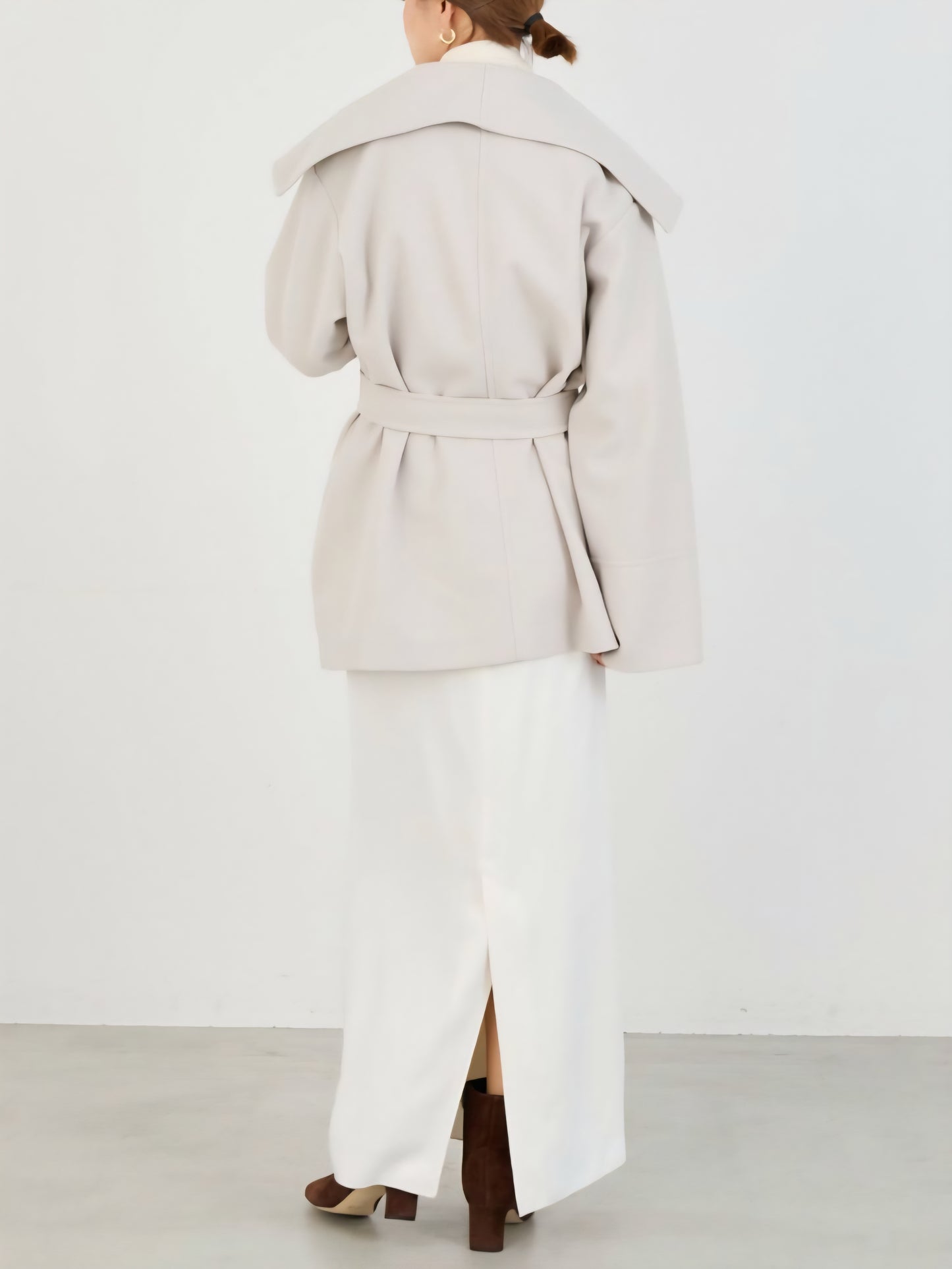 MICA&DEAL ショールカラーコート