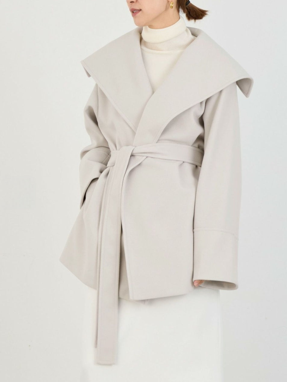 MICA&DEAL ショールカラーコート