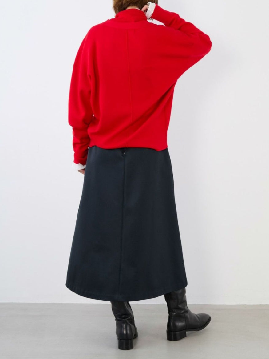 MICA&DEAL Vネックスムースメリノウールカーディガン