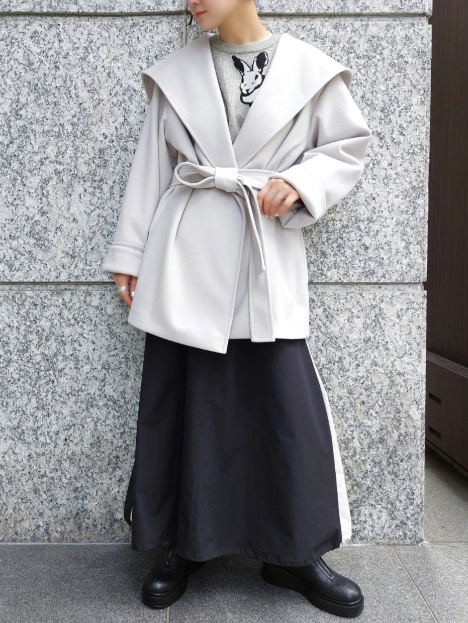 MICA&DEAL ショールカラーコート