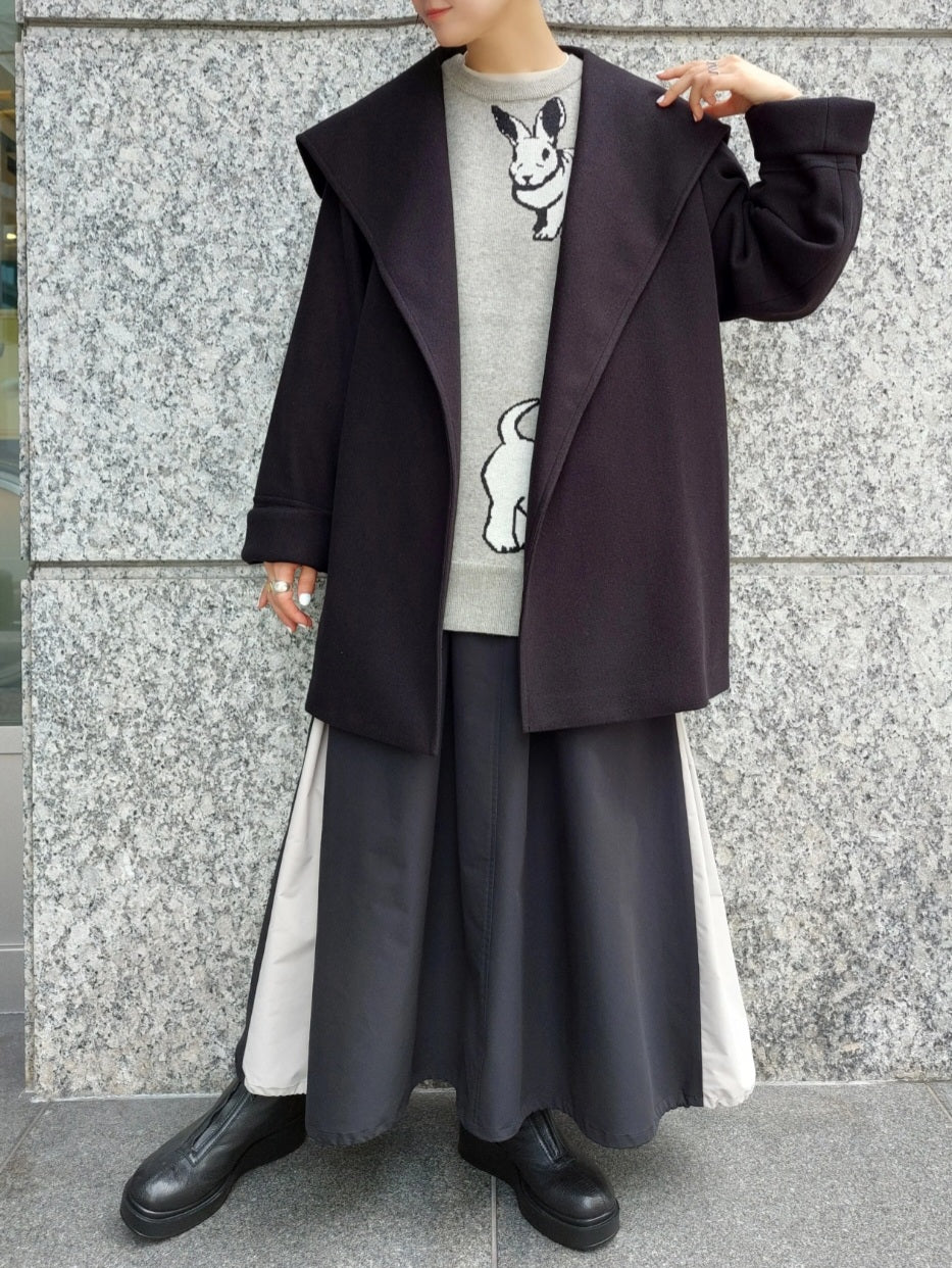 MICA&DEAL ショールカラーコート
