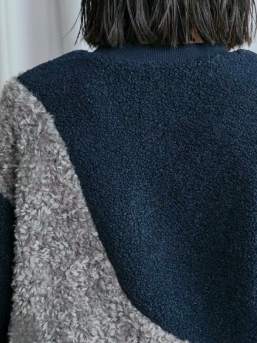 MARECHAL TERRE ボアコンビネーショントップス