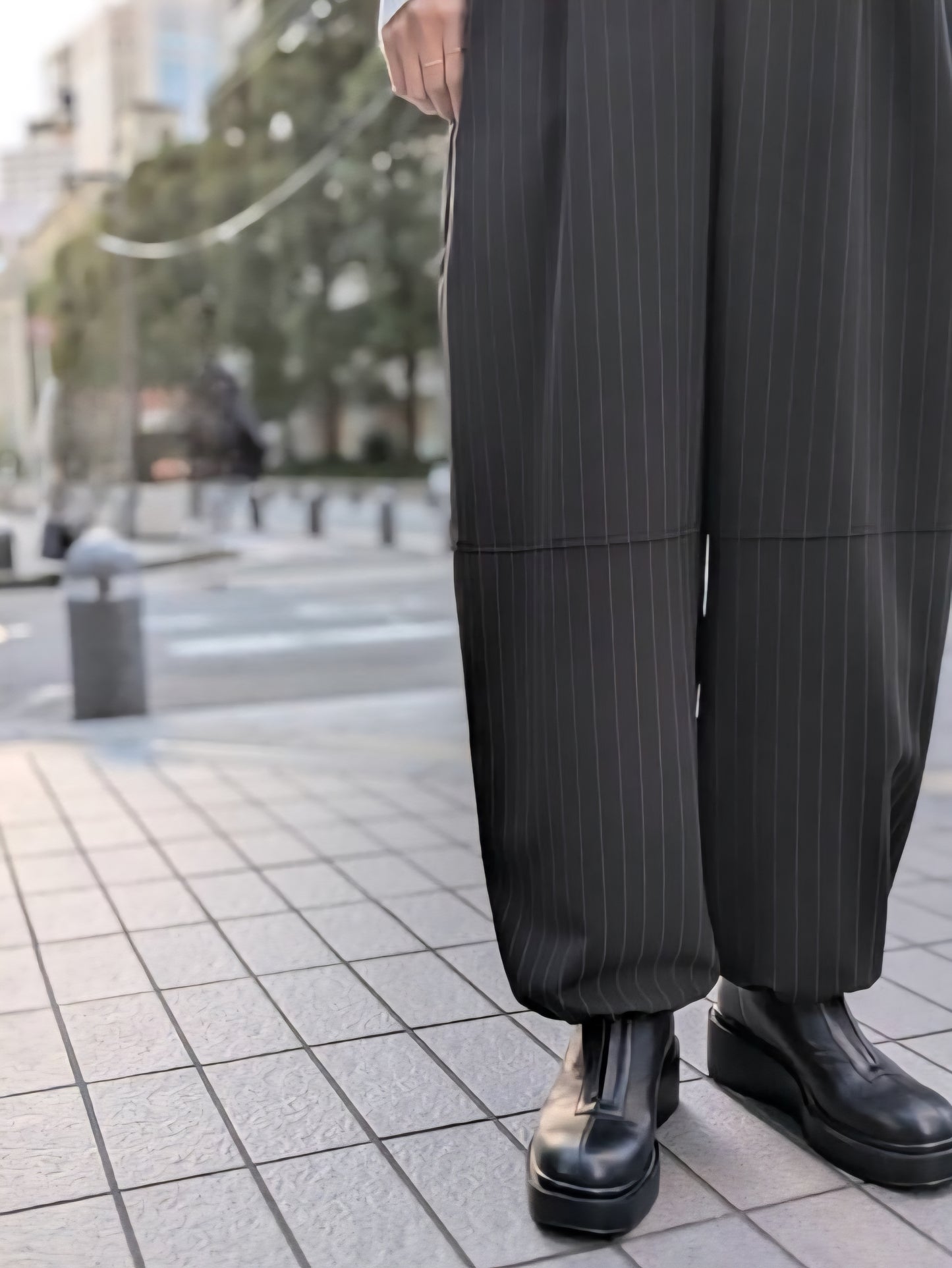 STELLA CIFFON ウーリッシュツイル2WAYオールインワン