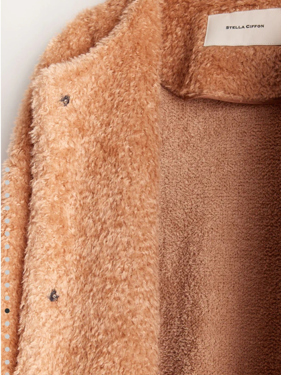 【SALE】STELLA CIFFON ウォームフェイクボアコート