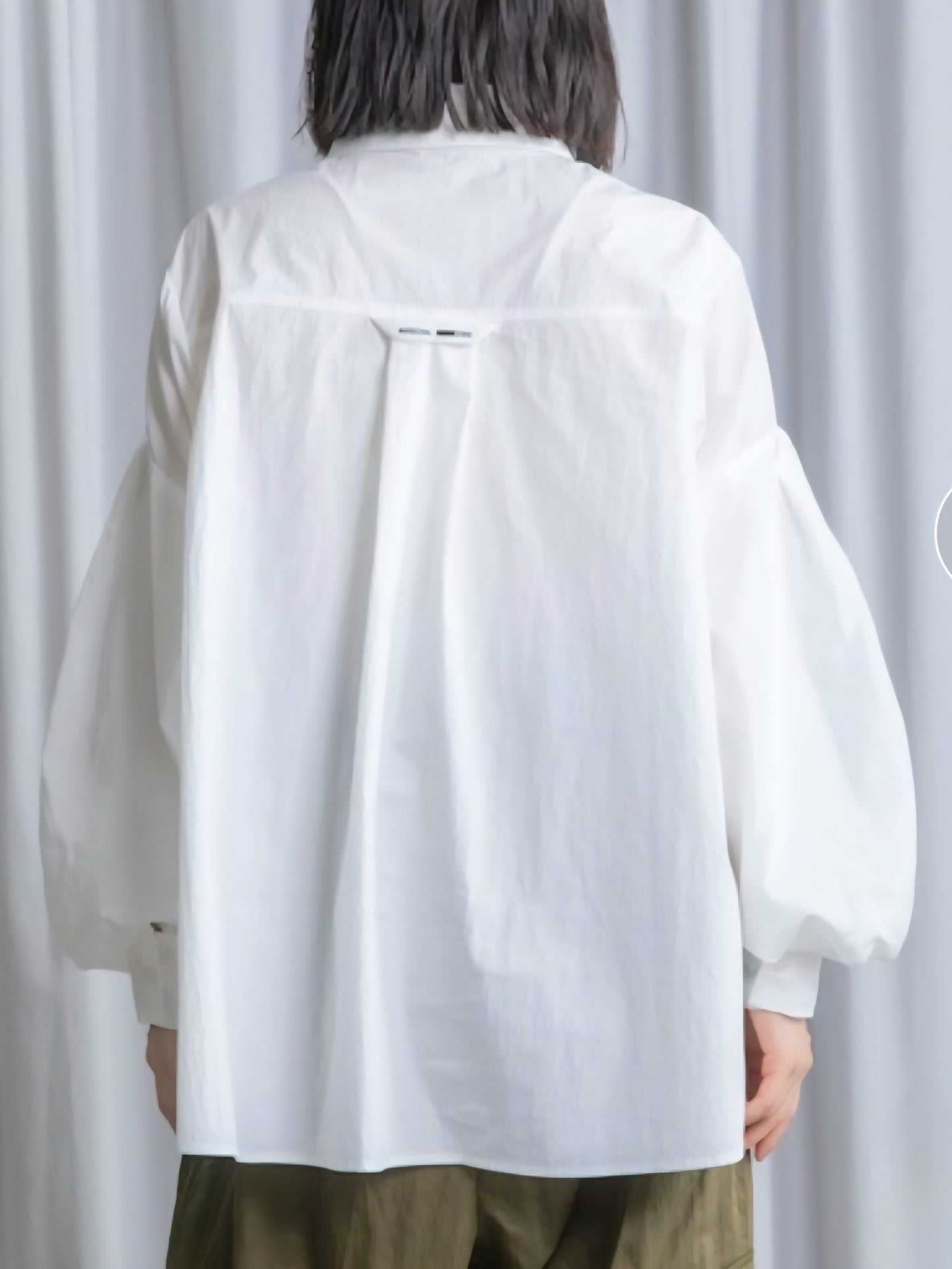 MARECHAL TERRE ふわ袖ルーズデザインシャツ