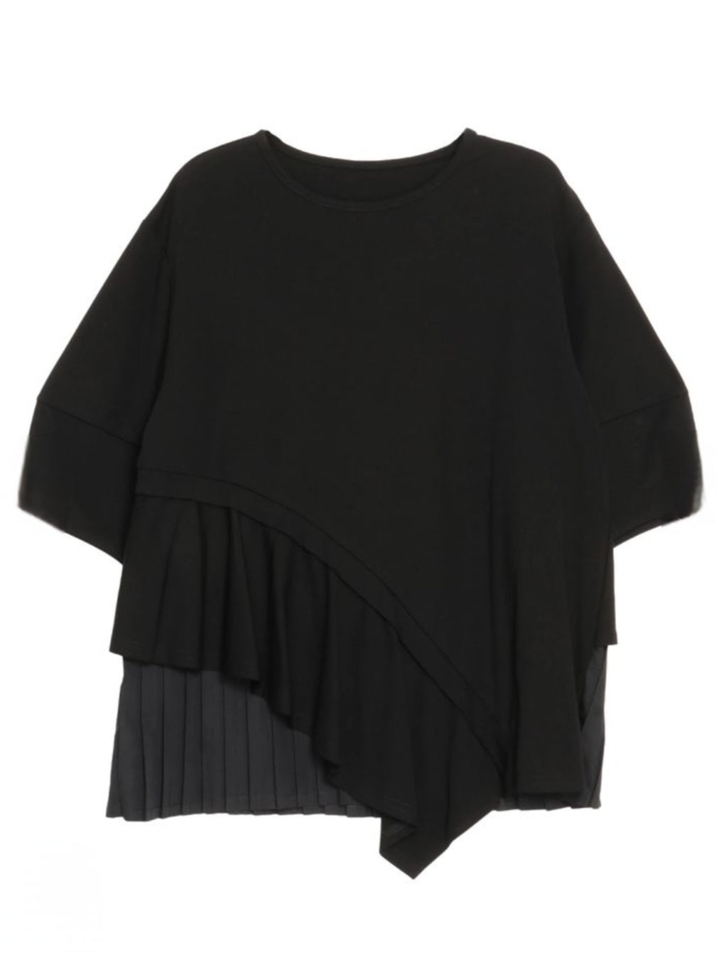 ELENDEEK サイドフレアドッキングカットソー