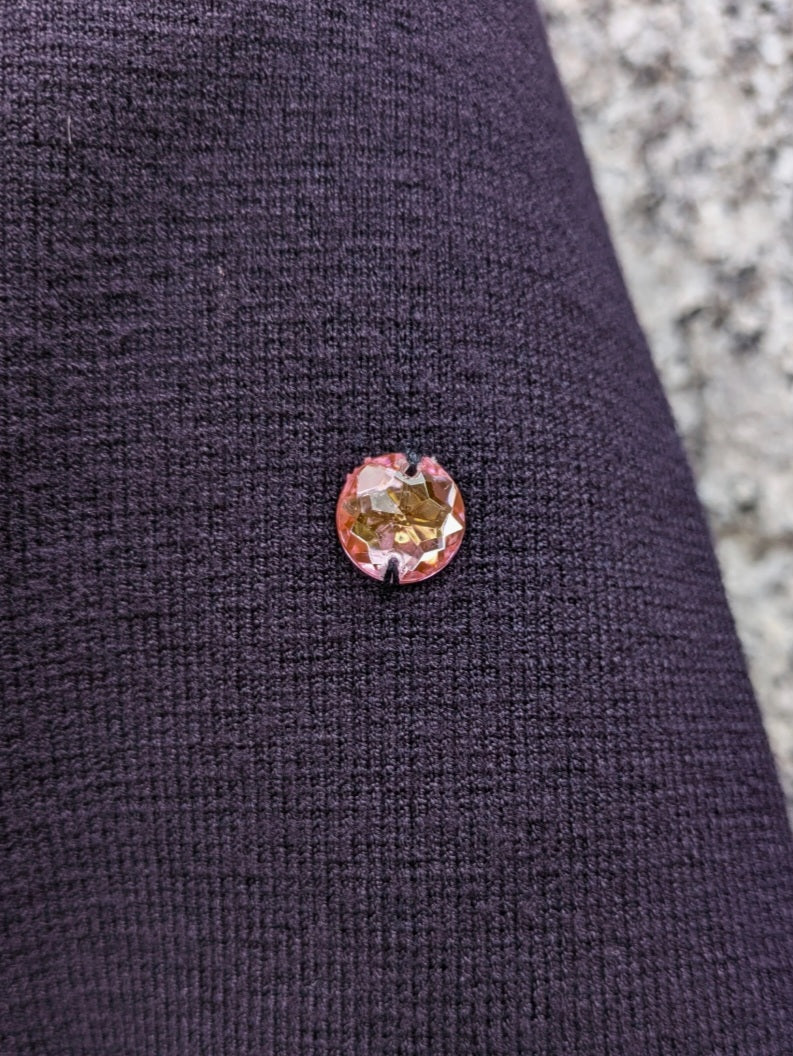 TORRAZZO DONNA ミラノリブもちもちカラフルビジュークルーネックニット