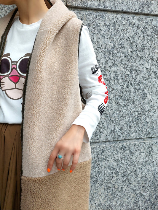 FUR GILET★ARRIVAL　テンチョー