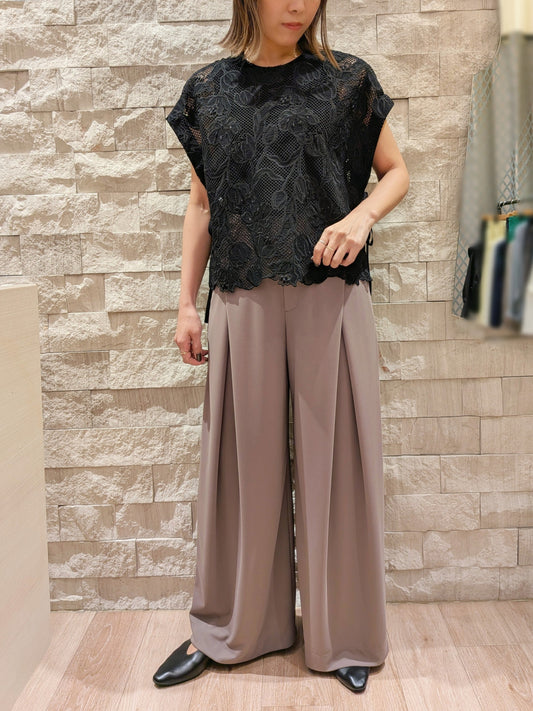 new 　wide　pants☆　ミチバタ　　