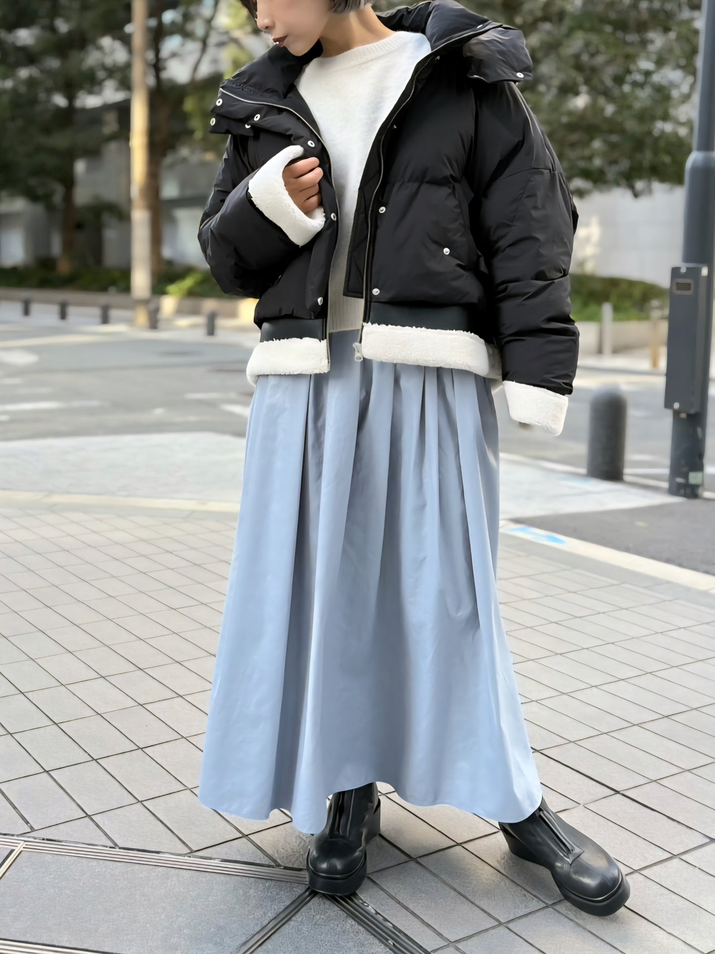 PASSIONE ダウンドッキングジャケットコート