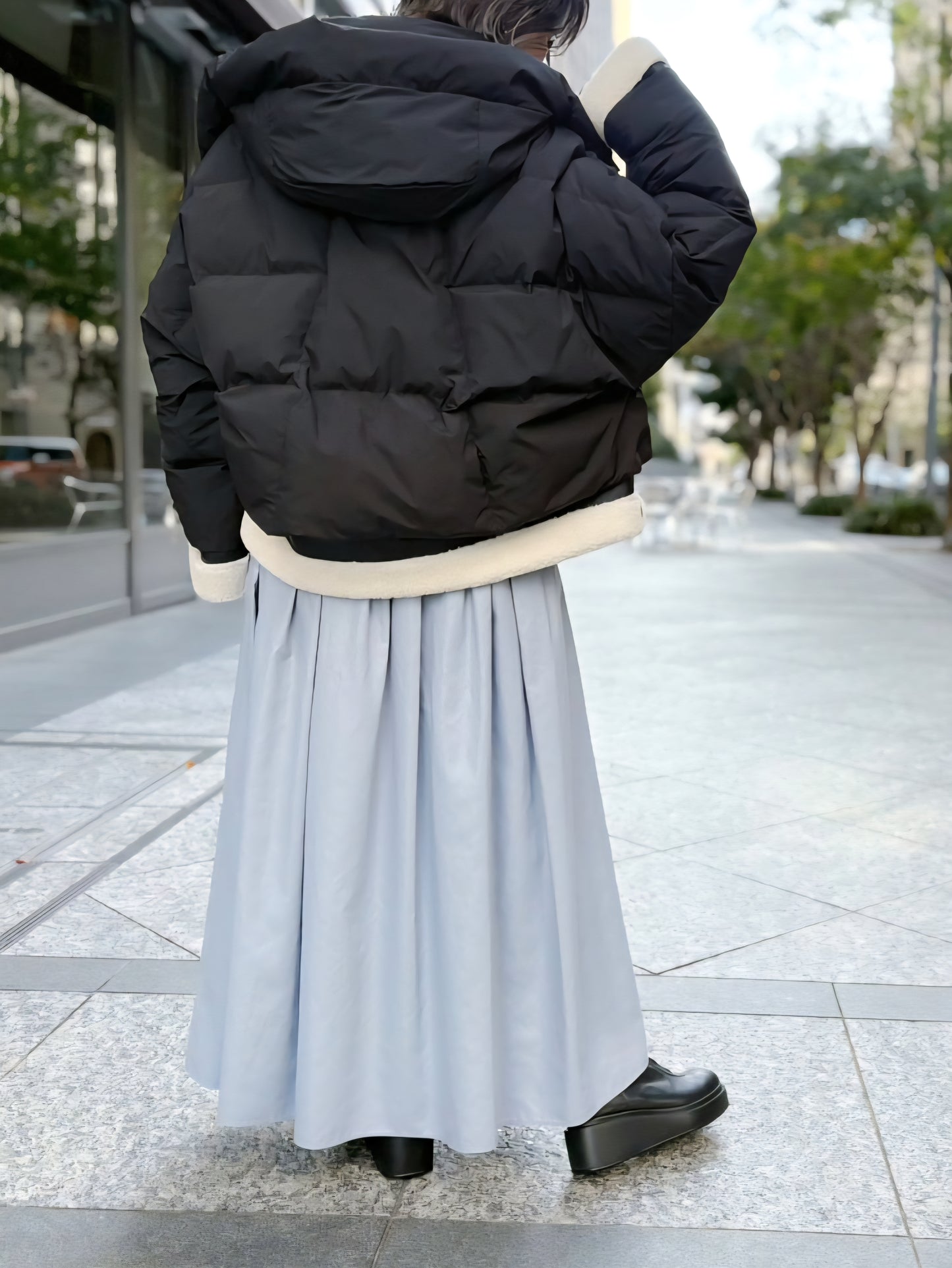 PASSIONE ダウンドッキングジャケットコート