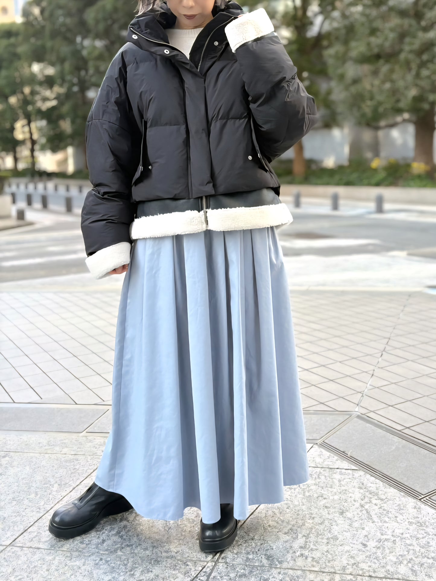 PASSIONE ダウンドッキングジャケットコート