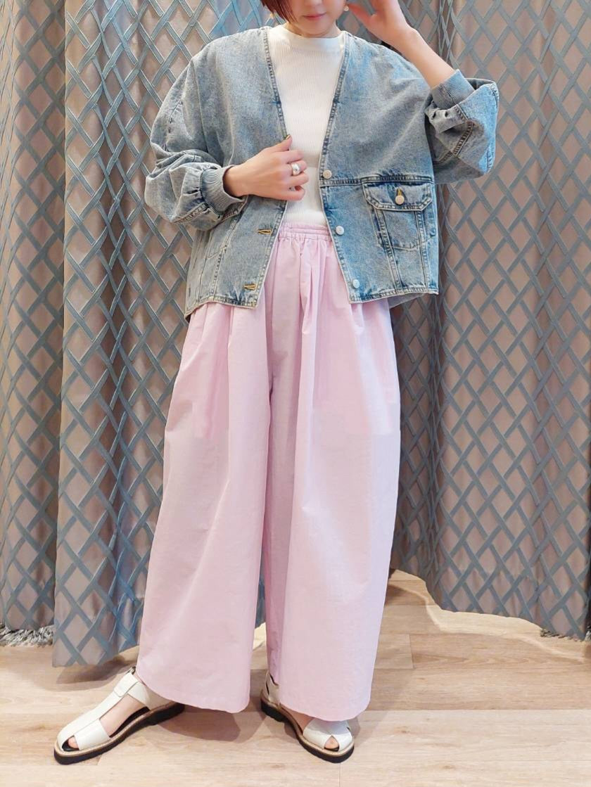 【SALE】STELLA CIFFON　ドライタッサーイージーワイドパンツ　