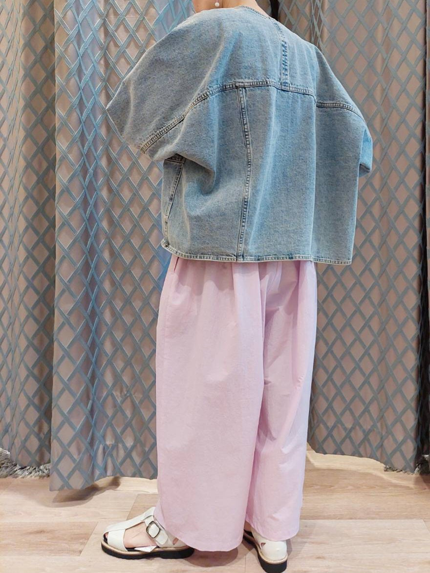 【SALE】STELLA CIFFON　ドライタッサーイージーワイドパンツ　
