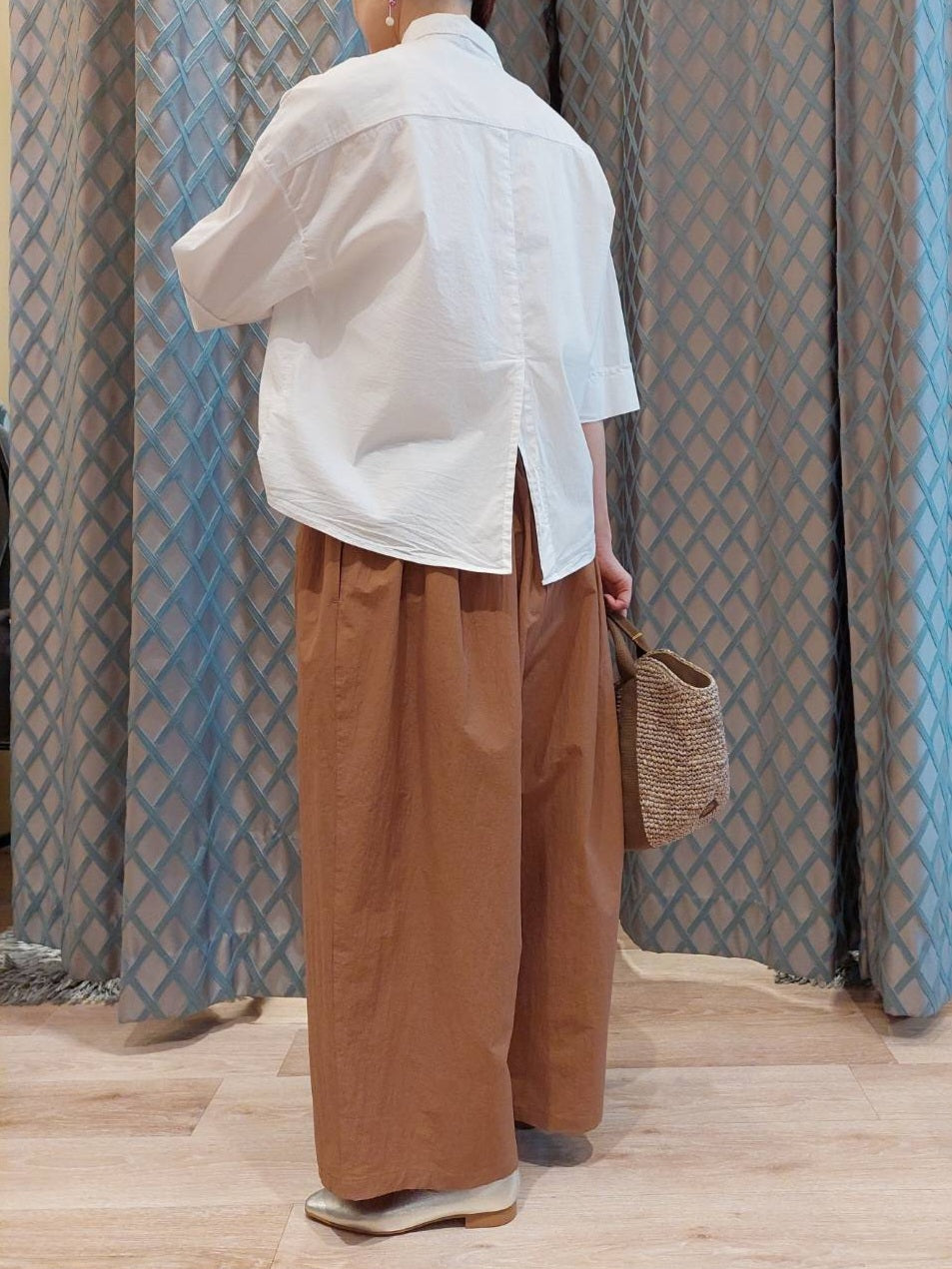 【SALE】STELLA CIFFON　ドライタッサーイージーワイドパンツ　